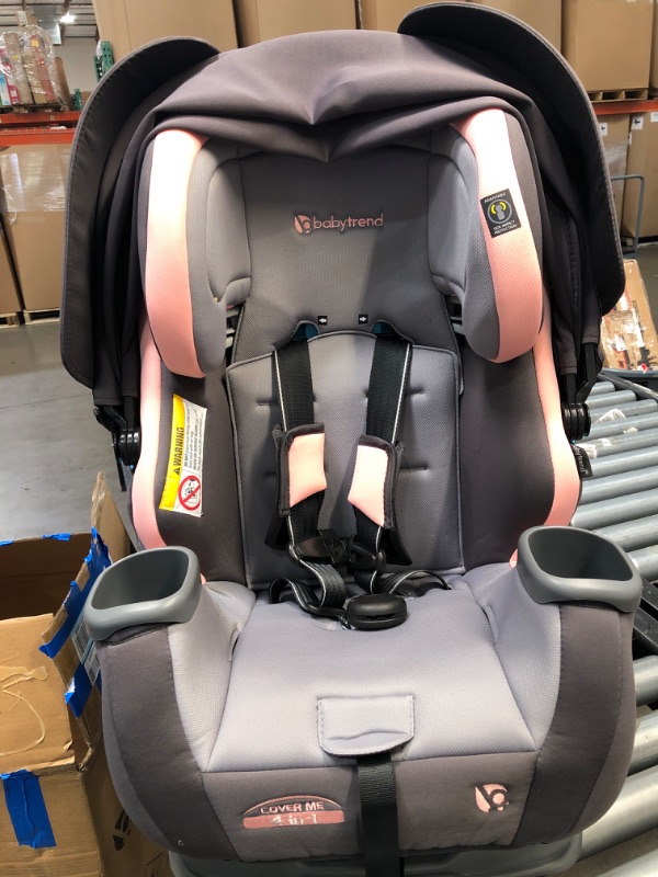 Photo 2 of Baby Trend Cover Me 4 in 1 Convertible Car Seat, Quartz Pink