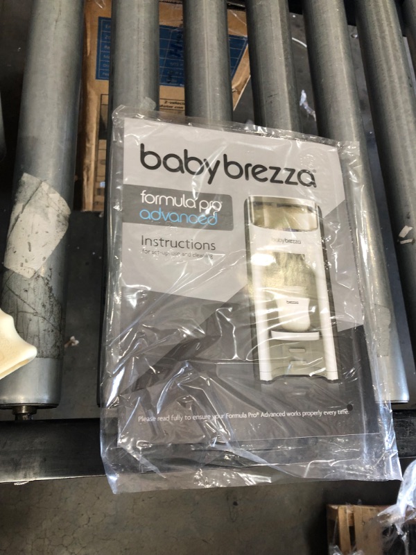 Photo 5 of New and Improved Baby Brezza Formula Pro Advanced Formula Dispenser Machine - Automatically Mix a Warm Formula Bottle Instantly - Easily Make Bottle with Automatic Powder Blending