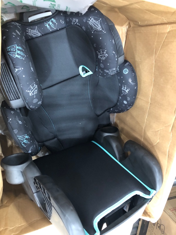 Photo 2 of Evenflo GoTime LX Booster Car Seat (Astro Blue)
