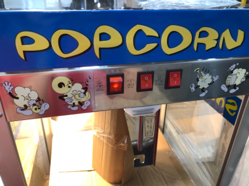 Photo 4 of ***TESTED* Dented*  GREAT NORTHERN POPCORN COMPANY 6210 Pop Heaven Commercial Quality Popcorn Popper Machine, 12 Ounce
