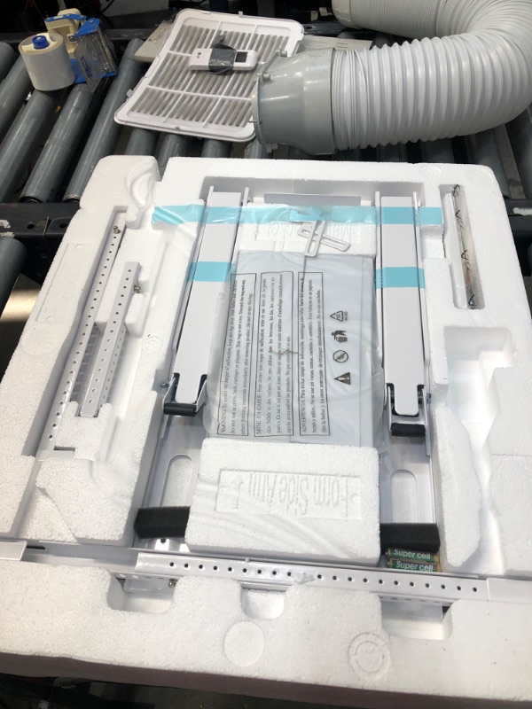 Photo 3 of Midea 8,000 BTU U-Shaped Smart Inverter Window Air Conditioner–Cools up to 350 Sq. Ft., Ultra Quiet with Open Window Flexibility, Works with Alexa/Google Assistant, 35% Energy Savings, Remote Control