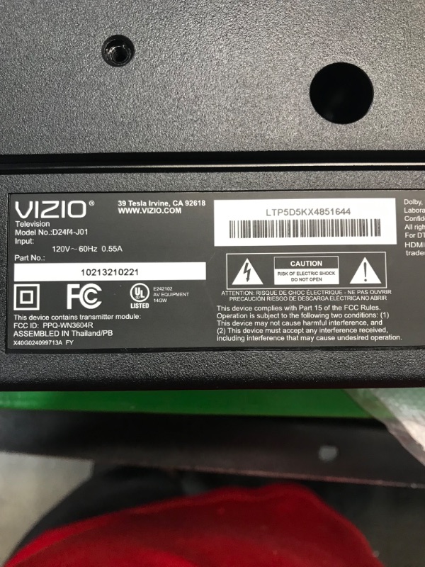 Photo 3 of VIZIO 24-inch D-Series Full HD 1080p Smart TV with Apple AirPlay and Chromecast Built-in, Alexa Compatibility, D24f4-J01, 2021 Model
