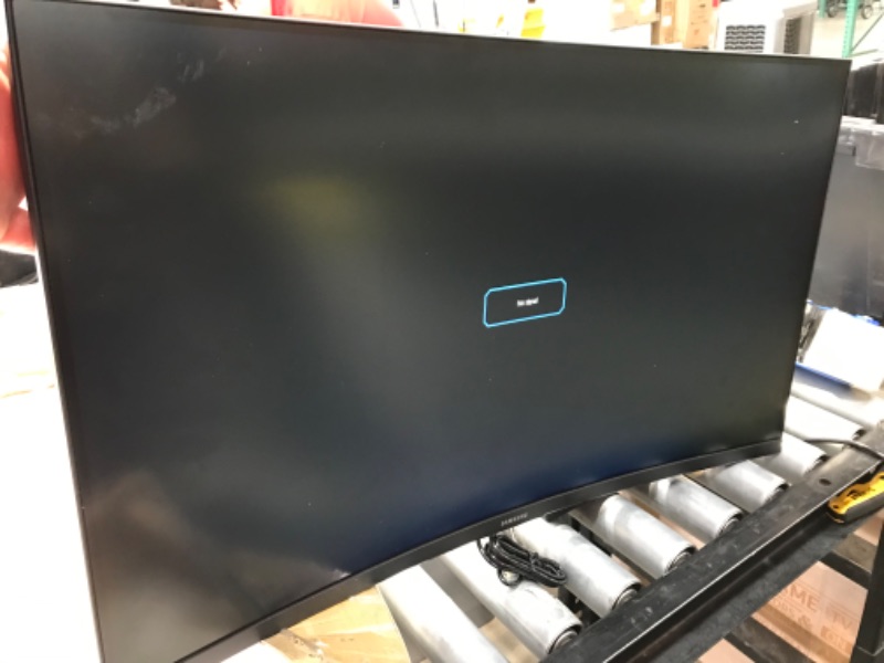 Photo 2 of SAMSUNG 32" Odyssey G3 Ultrawide Gaming Monitor, 1500R Curved Display, 165Hz, 5ms, AMD FreeSync Premium, Borderless Design, Eye Saver Mode, Black (LC32G35TFQNXZA)
