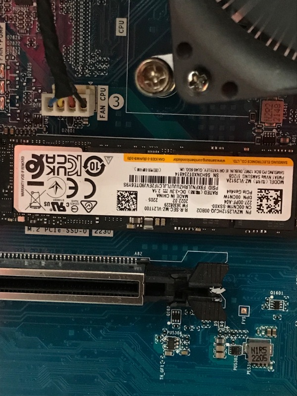 Photo 7 of **MISSING PROCESSOR AND GRAPHICS CARDS **Dell XPS 8950 Desktop Computer - 12th Gen Intel Core i7-12700K, 16GB DDR5 RAM, 512GB SSD + 1TB HDD, NVIDIA GeForce RTX 3060 12GB, Wi-Fi 6, VR Ready, Air Cooled, Bluetooth, Windows 11 Home - Black
