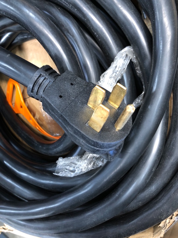 Photo 4 of 75 ft. 50 Amp 250-Volt Generator Extension Cord UL Listed Generator Power Cord with Twist Lock Connectors
