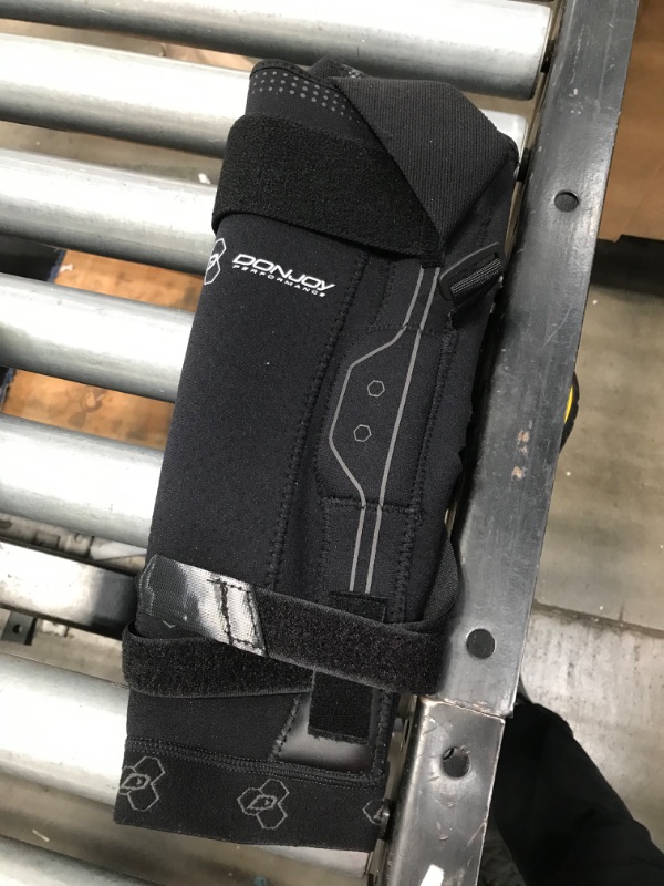 Photo 2 of DonJoy Performance Bionic Elbow Brace II - XX Large - Maximum Hinged Support for Elbow Hyperextension, UCL, Tommy John Ligament Injury, Dislocated Elbow for Football, Lacrosse, Rugby, Basketball
