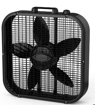 Photo 1 of Lasko Box Fan Black

