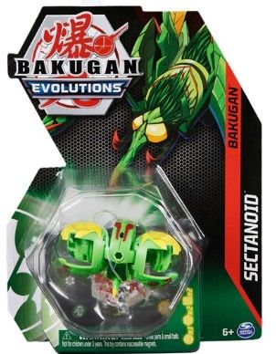 Photo 1 of Bakugan Evolutions, Sectanoid Bakugan and Trading Card
