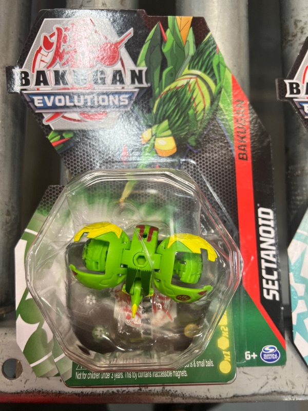 Photo 2 of Bakugan Evolutions, Sectanoid Bakugan and Trading Card
