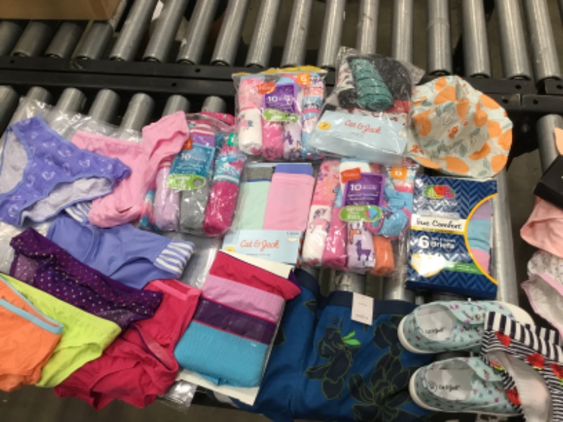 Photo 2 of ASSORTED KIDS UNDERWEAR & SHOES BUNDLE PACK (BOYS & GIRLS) VARIOUS SIZES - 21 ITEMS