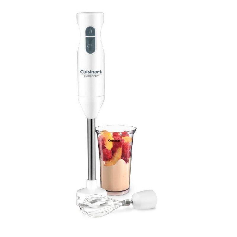 Photo 1 of ***NON-FUNCTIONAL/PARTS ONLY***
Cuisinart Quick-Prep Single-Speed Hand Blender - White - CHB-60TG
