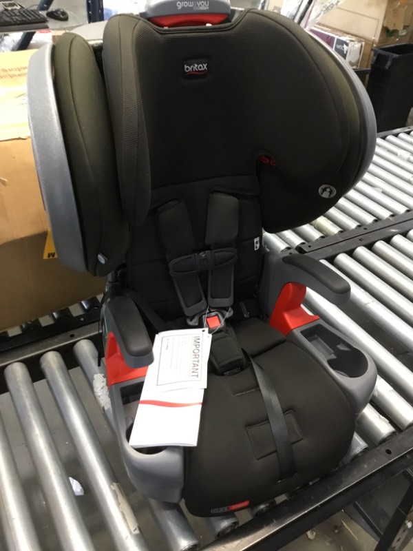 Photo 3 of Britax Grow with You ClickTight Plus Harness-2-Booster Car Seat SafeWash Jet
