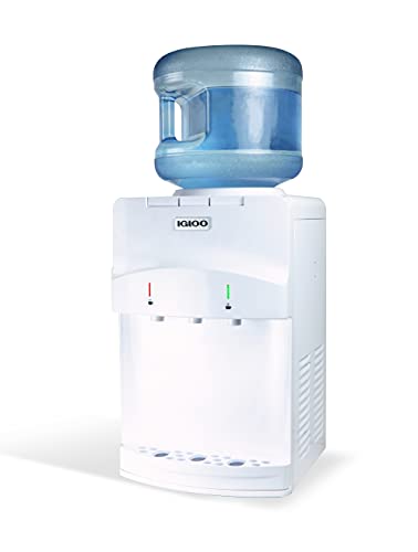 Photo 1 of **READ NOTES
Igloo IWCTT353CRHWH Top-Load Water Dispenser, 3/5 Gallon, White
