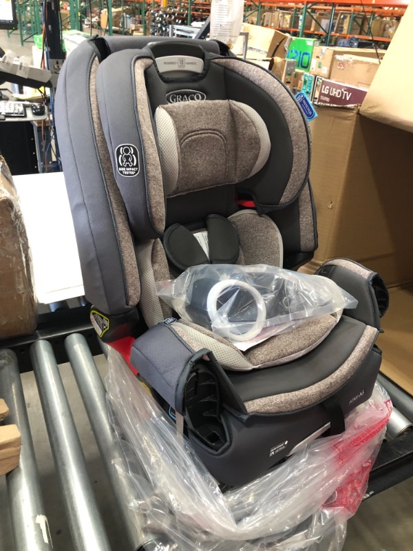 Photo 5 of Graco 4Ever DLX 4 in 1 Car Seat, Infant to Toddler Car Seat, with 10 Years of Use, Bryant , 20x21.5x24 Inch (Pack of 1)
