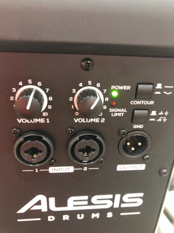 Photo 3 of Alesis Strike Amp 8 - 2000-Watt Drum Amplifier Speaker for Electronic Drum Sets With 8-Inch Woofer, Contour EQ and Ground Lift Switch
