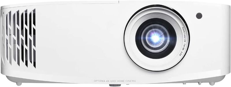 Photo 1 of **PARTS ONLY**DOES NOT POWER ON**Optoma UHD38 Bright, True 4K UHD Gaming Projector | 4000 Lumens | 4.2ms Response Time at 1080p with Enhanced Gaming Mode | Lowest Input Lag on 4K Projector | 240Hz Refresh Rate | HDR10 & HLG
