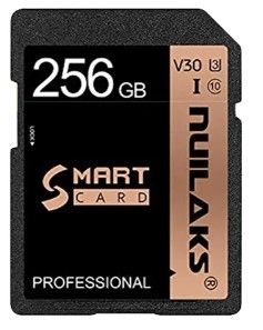 Photo 1 of Nuilaks 256Gb Fast Speed Security Digital Flash Memory Sd Card Black
