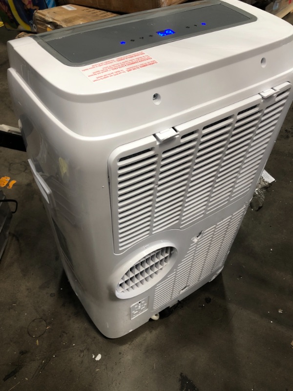 Photo 6 of **DAMAGED* BLOWS COOL NOT COLD* BLACK+DECKER 6,500 BTU DOE (12,000 BTU ASHRAE) Portable Air Conditioner with Remote Control, White