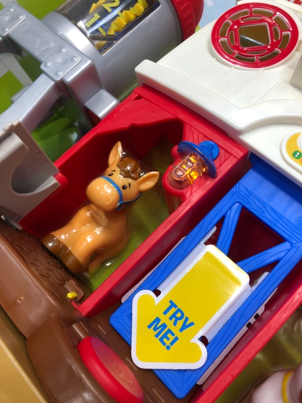 Photo 3 of Fisher-Price Little People Caring for Animals Farm Smart Stages Playset (1835265)
