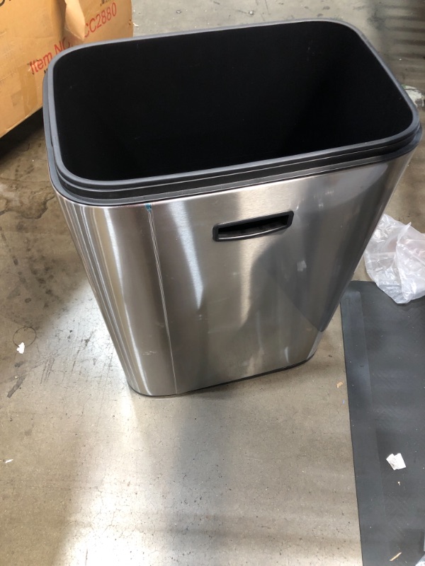 Photo 2 of **SMALL DENT** Motion Wastebasket with Liner - Brightroom™

