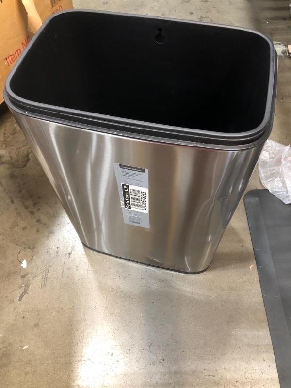 Photo 3 of **SMALL DENT** Motion Wastebasket with Liner - Brightroom™

