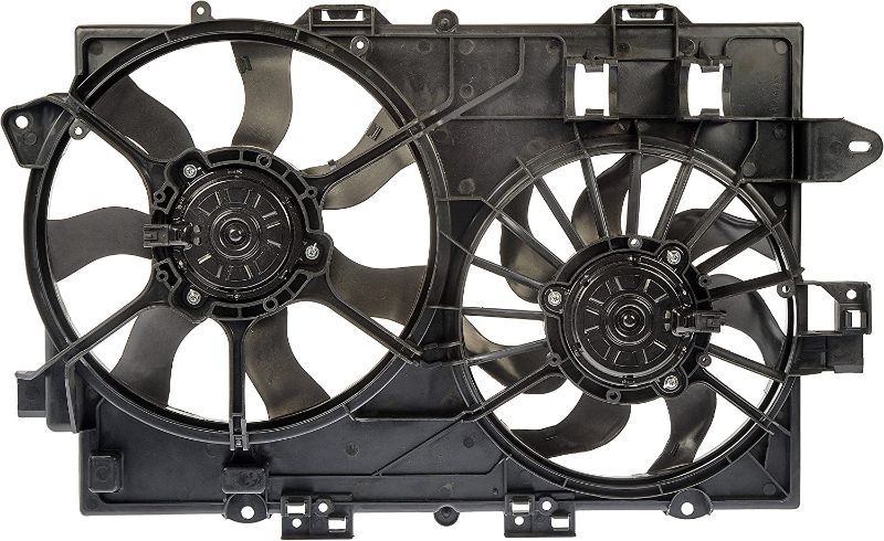 Photo 1 of **MINOR DMAAGE TO SWITCH** Dorman 621-052 Engine Cooling Fan Assembly Compatible with Select Chevrolet / Pontiac Models
