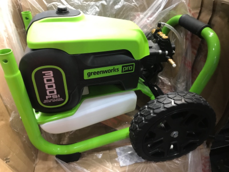 Photo 3 of Greenworks 3000 PSI (1.1 GPM) TruBrushless Electric Pressure Washer (PWMA Certified)
