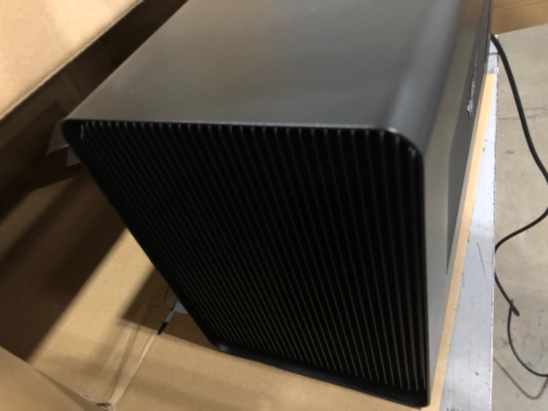 Photo 3 of **UNFUNCTIONAL**- Razer Core X Chroma Aluminum External GPU Enclosure (eGPU): Compatible with Windows & MacOS Thunderbolt 3 Laptops, NVIDIA /AMD PCIe Support, 700W PSU, 4x USB 3.1, 1x Gbit Ethernet, Chroma RGB, Black
