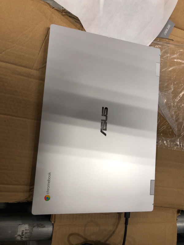 Photo 1 of ASUS CX1500 Chromebook, 15.6" Full HD, Intel Celeron N3350, 4GB RAM, 64GB eMMC, Mineral Gray, Chrome OS, CX1500CNA-WS44F
