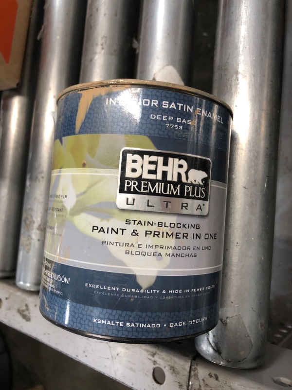 Photo 2 of **HALF WAY**- Behr Ultra Stain Blocking Pain & Primer in One- 29 Fl OZ