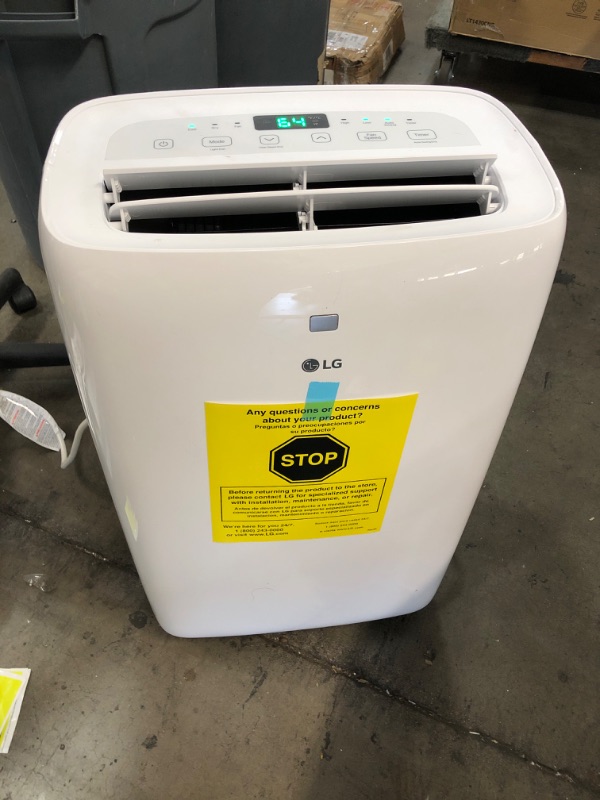 Photo 3 of 6,000 BTU (DOE) 115-Volt Portable Air Conditioner LP0621WSR Cools 250 Sq. Ft. with Dehumidifier Function and LCD Remote
