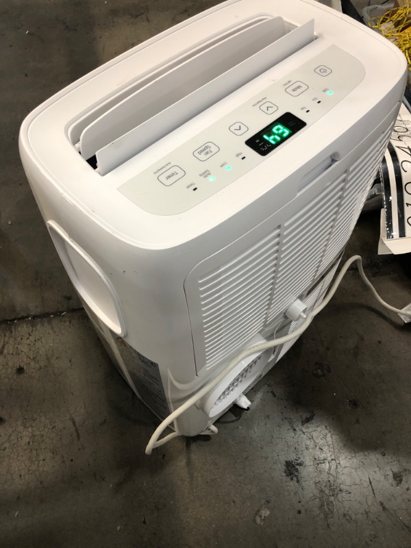 Photo 4 of 6,000 BTU (DOE) 115-Volt Portable Air Conditioner LP0621WSR Cools 250 Sq. Ft. with Dehumidifier Function and LCD Remote
