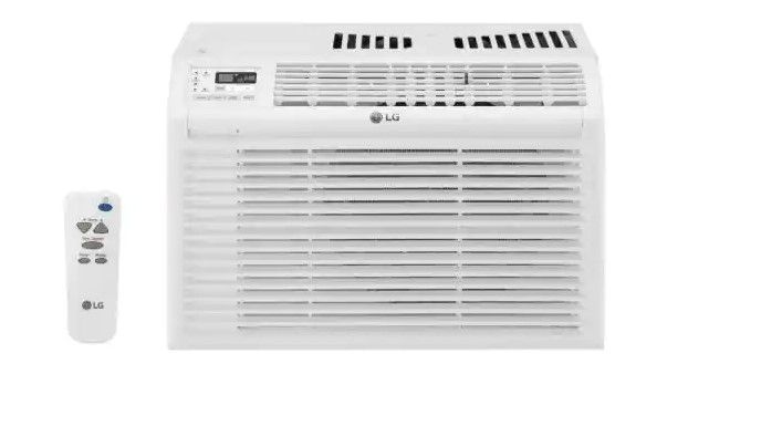 Photo 1 of 6,000 BTU 115-Volt Window Air Conditioner LW6017R Cools 250 Sq. Ft. with Remote
