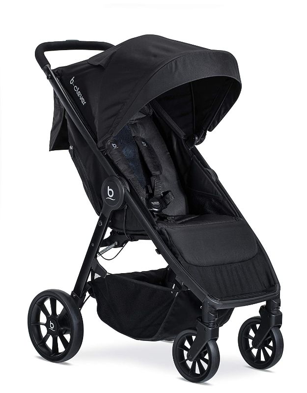 Photo 1 of Britax B-Clever Compact Stroller, Cool Flow Teal - One Hand Fold, Ventilated Seating Area, All Wheel Suspension
