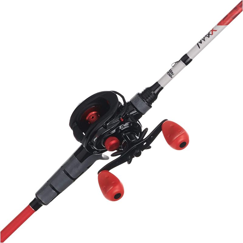 Photo 1 of Abu Garcia Max X Low Profile Baitcast Reel and Fishing Rod Combo Multi, 6'6" - Medium - 1pc
