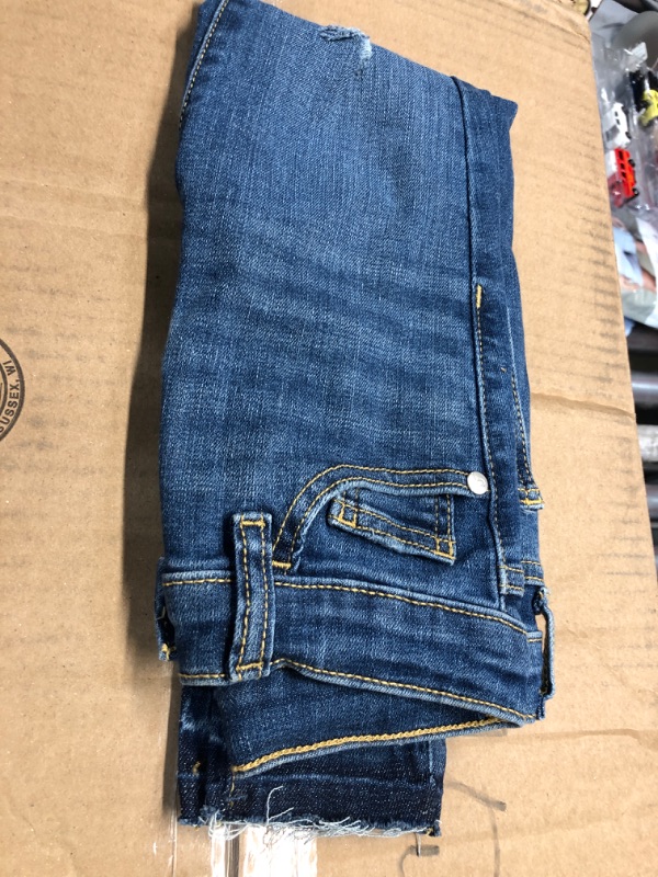 Photo 1 of Girls' Distressed Skinny Mid-Rise Jeans - art class™ Medium Wash
SIZE 5

