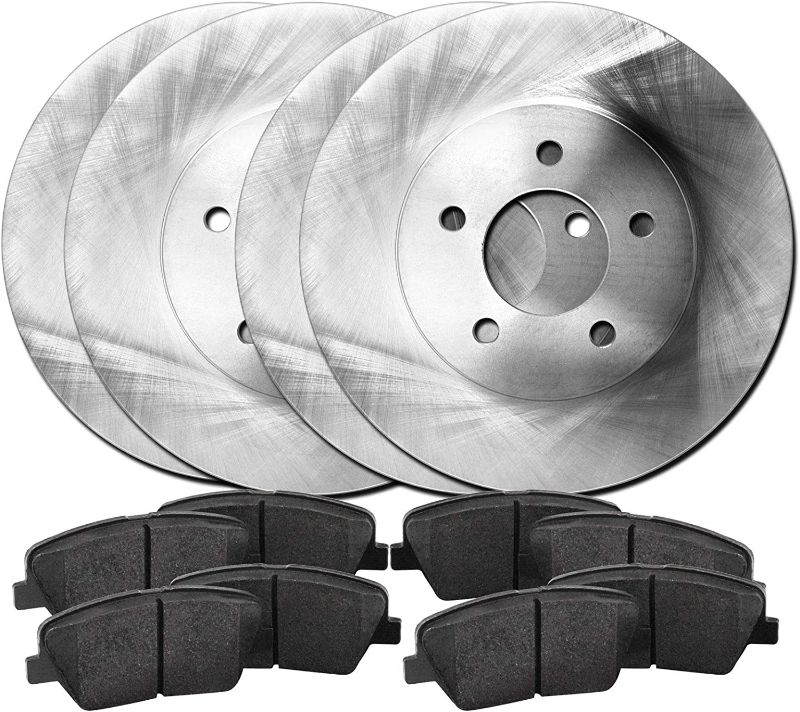 Photo 1 of (MISSING BREAK PADS) Hart Brakes Front Rear Brakes and Rotors Kit |Front Rear Brake Pads| Brake Rotors and Pads| Ceramic Brake Pads and Rotors |fits 2003-2005 Jaguar S-Type, 2004 Jaguar Vanden Plas, 2004 Jaguar XJ8
