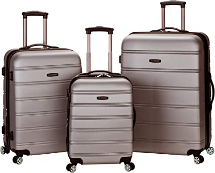 Photo 1 of Rockland Melbourne 3-Piece Hardside Spinner Set
