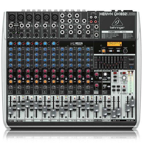 Photo 1 of Behringer Xenyx QX1832USB Premium 18-Input 3/2-Bus Mixer
