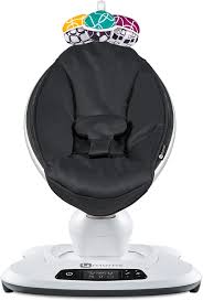 Photo 1 of 4moms mamaRoo Multi-Motion Baby Swing, Bluetooth Baby Swing with 5 Unique Motions, Black
