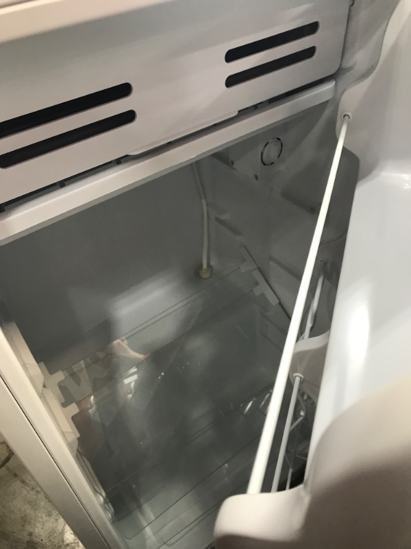 Photo 2 of **NON FUNCTIONAL** DAMAGED** Coors Light Rocky Mountain Compact Fridge with Bottle Opener, 90 L/ 95 Quart 3.2 Cubic Foot for Snacks,Beverages, Juice, Beer, Den, Dorm, Office, Games Room, or RV
