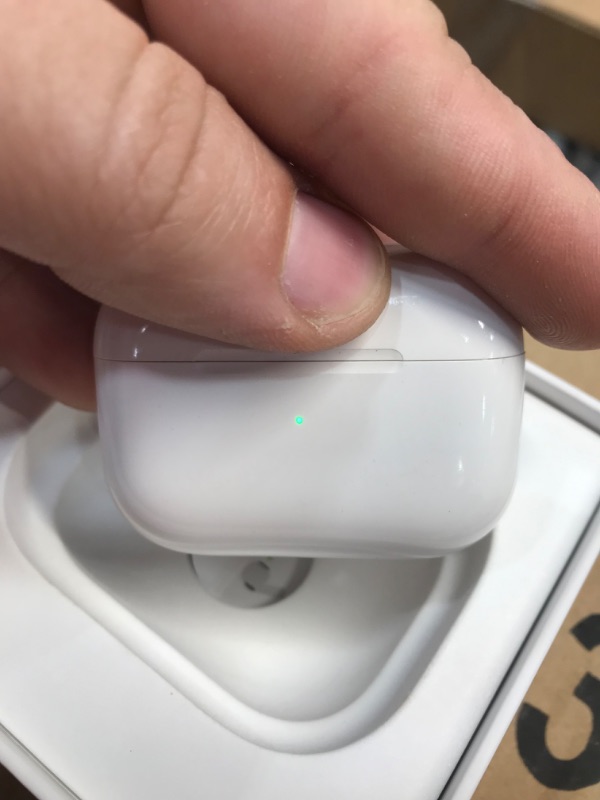 Photo 8 of Apple AirPods Pro Wireless Earbuds with MagSafe Charging Case. Active Noise Cancelling, Transparency Mode, Spatial Audio, Customizable Fit, Sweat and Water Resistant. Bluetooth Headphones for iPhone