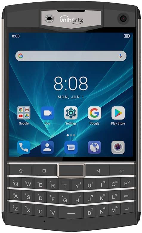 Photo 1 of Unihertz Titan 6GB+128GB, Rugged QWERTY Smartphone, Android 10 Unlocked Smart Phone, Black (Support T-Mobile & Verizon only)
