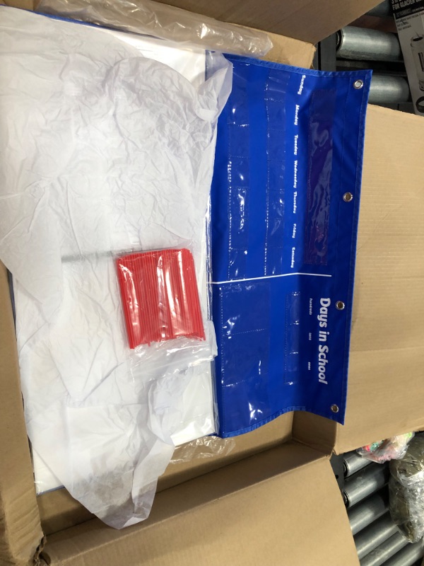 Photo 1 of Really Good Stuff All About Today Pocket Chart – 22” x 30” Daily Classroom Calendar, Interactive and Engaging Classroom Poster, for Classroom and Home Learning, Ideal for Children in Grades K-3