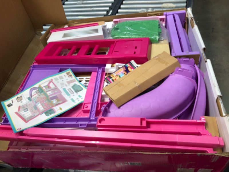 Photo 2 of Barbie Dreamhouse Dollhouse with Wheelchair Accessible Elevator, Pool, Slide and 70 Accessories Including Furniture and Household Items, Gift for 3 to 7 Year Olds
