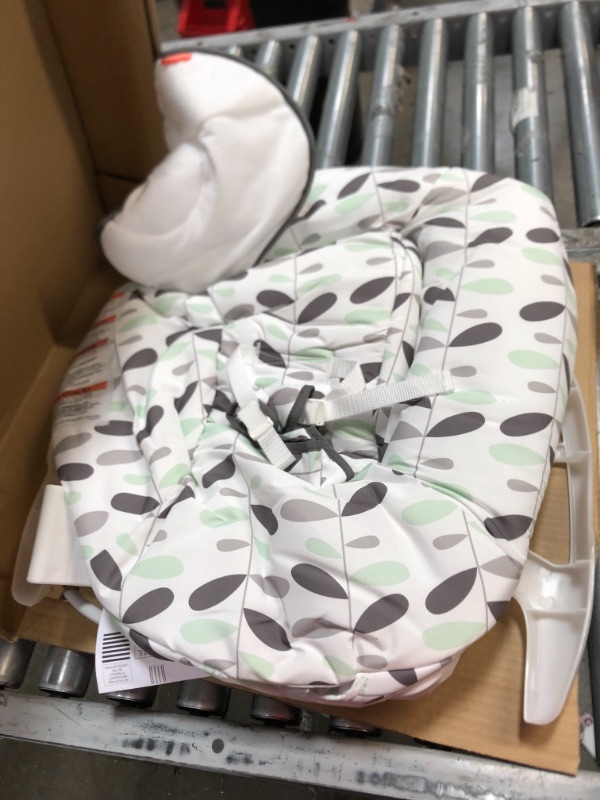 Photo 1 of Fisher-Price See and Soothe Deluxe Bouncer Climbing Leaves Soothing Infant Seat