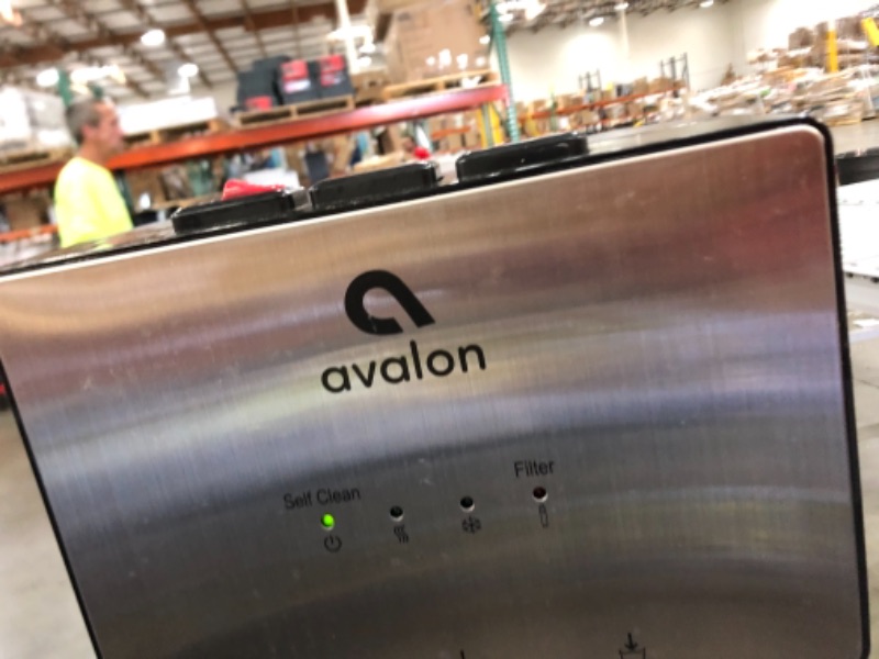 Photo 1 of Avalon Self Cleaning Water Cooler and Dispenser - Stainless Steel  TESTED AND FUNCTIONS