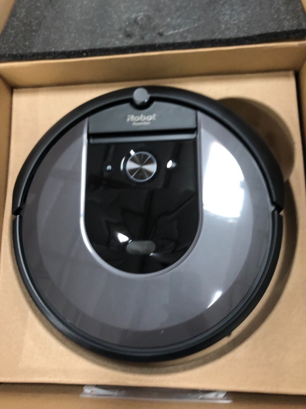 Photo 3 of IRobot Roomba I7+Robot Vacuum with Automatic Dirt Disposal - Wi-Fi Connected
