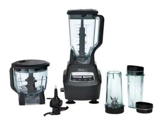 Photo 1 of **Previous Owner Broke, DOES NOT FUNCTION, SOLD FOR PARTS **
NINJA
Mega Kitchen System 72 oz. 5-Speed Black Blender and Food Processor with Travel Cups (BL770)