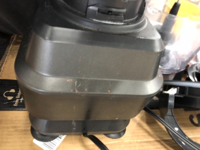 Photo 7 of **Previous Owner Broke, DOES NOT FUNCTION, SOLD FOR PARTS **
NINJA
Mega Kitchen System 72 oz. 5-Speed Black Blender and Food Processor with Travel Cups (BL770)